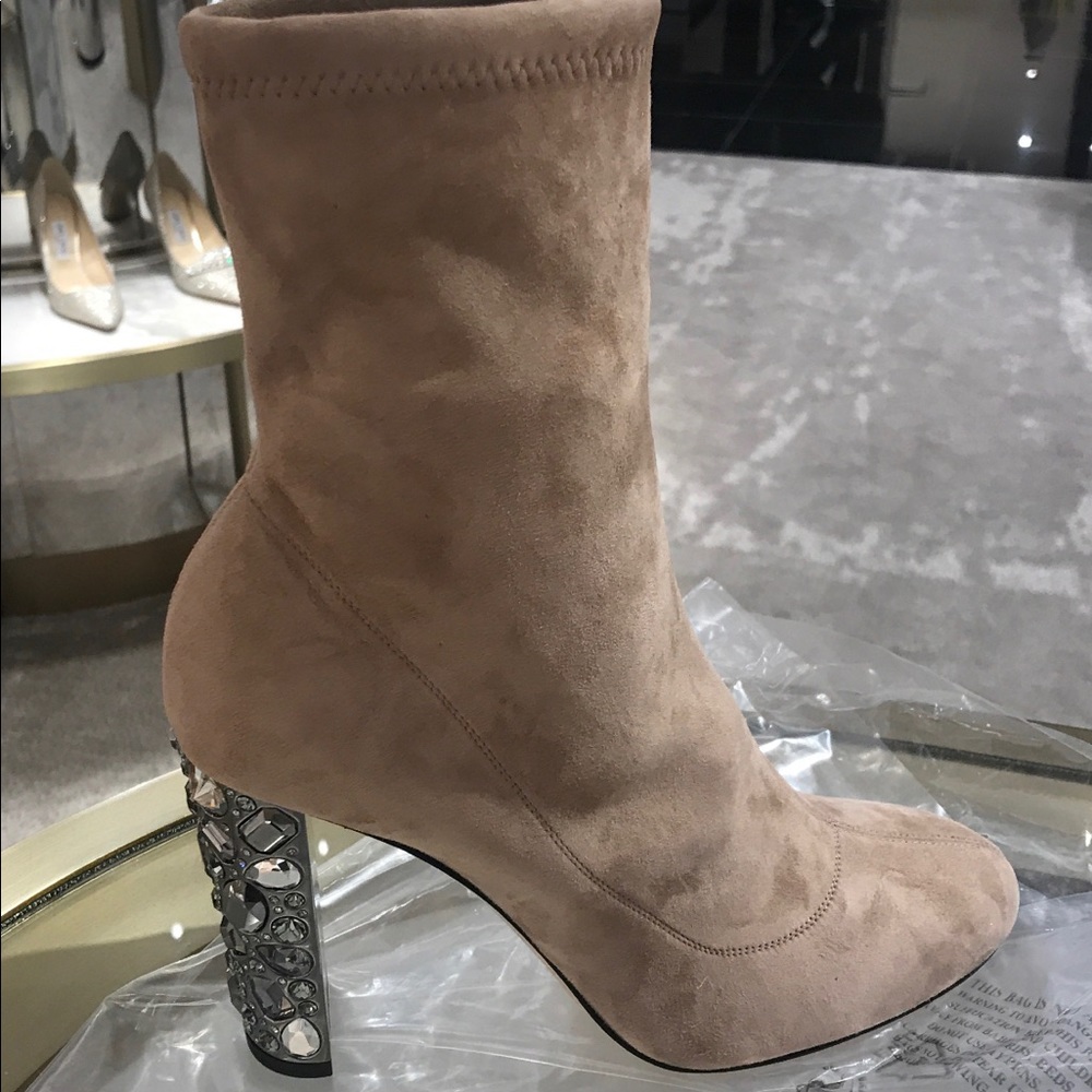 Jimmy Choo Bootie - GORGEOUS! Stretch Maine 100  NWT